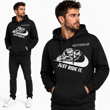 BLUZA Z KAPTUREM M8 JUST RIDE IT